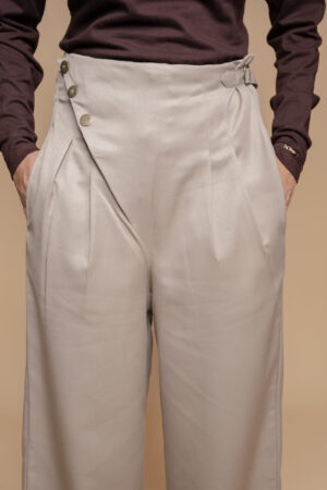 light mocha flap pants