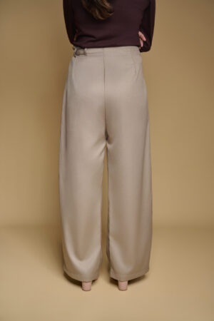 light mocha flap pants